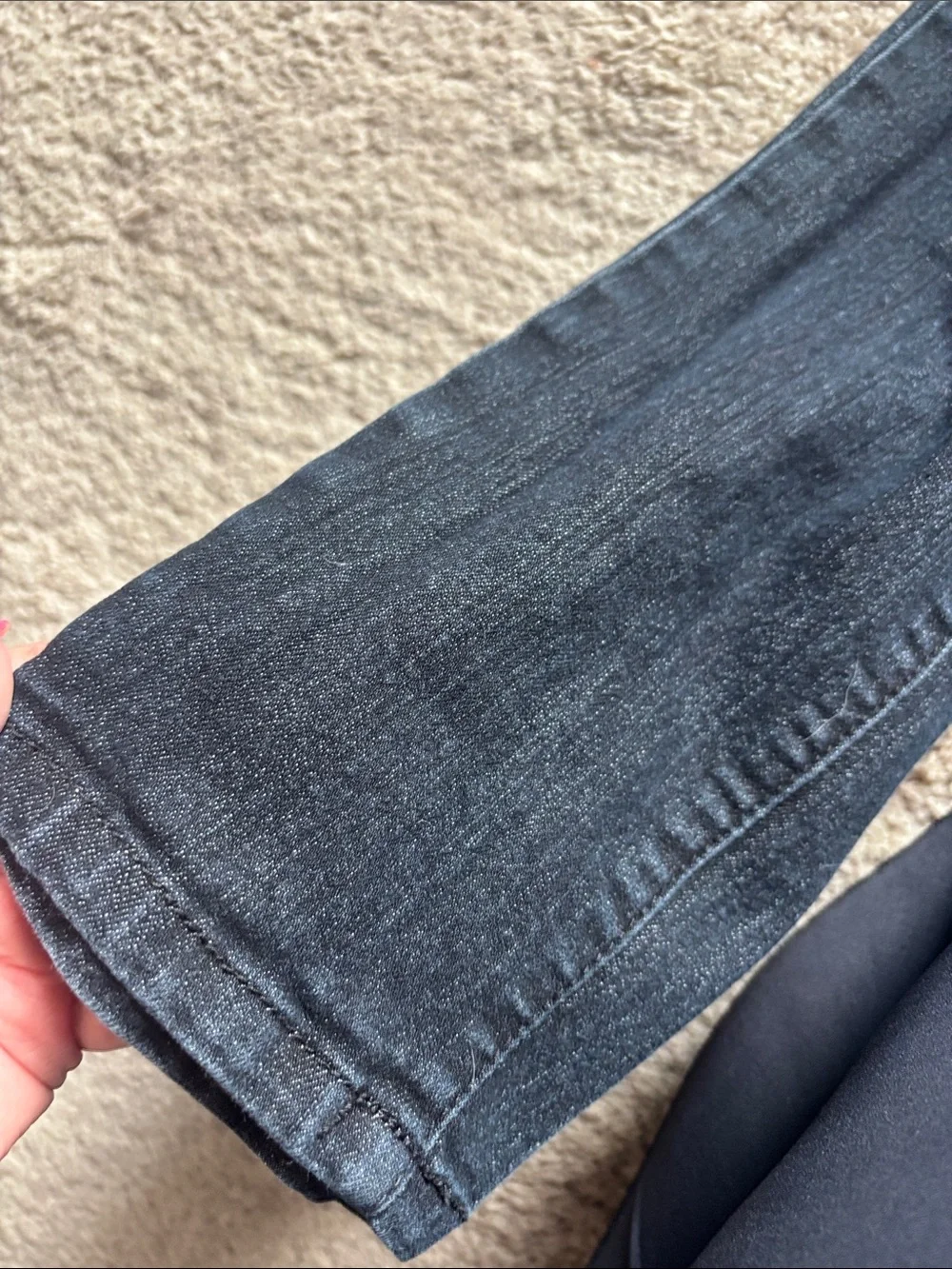 Dark blue Maternity Jeggings with High Stretch Panel